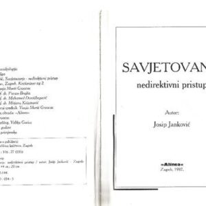 خرید و دانلود نسخه کامل کتاب Savjetovanje – nedirektivni pristup