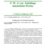 خرید و دانلود نسخه کامل کتاب Schellings sämmtliche Werke