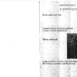 خرید و دانلود نسخه کامل کتاب Ser socialista en el Perú