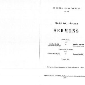 خرید و دانلود نسخه کامل کتاب Sermons 40-55, tome III