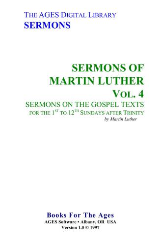 خرید و دانلود نسخه کامل کتاب Sermons of Martin Luther. Vol. 4. Sermons on the Gospel Texts for the 1st to 12th Sundays After Trinity_68e20a8ae02c8.jpeg خرید و دانلود نسخه کامل کتاب Sermons of Martin Luther. Vol. 4. Sermons on the Gospel Texts for the 1st to 12th Sundays After Trinity
