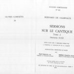 خرید و دانلود نسخه کامل کتاب Sermons sur le Cantique 16-32, tome II