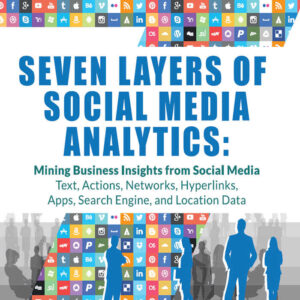 خرید و دانلود نسخه کامل کتاب Seven Layers of Social Media Analytics: Mining Business Insights from Social Media Text, Actions, Networks, Hyperlinks, Apps, Search Engine, and Location Data