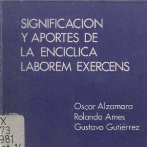 خرید و دانلود نسخه کامل کتاب Significado y aportes de la encíclica Laborem Exercens