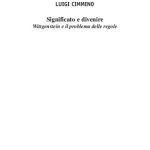 خرید و دانلود نسخه کامل کتاب Significato e divenire. Wittgenstein e il problema delle regole