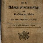 خرید و دانلود نسخه کامل کتاب Sir James Porters Anmerkungen über die Religion, Regierungsform und die Sitten der Türken