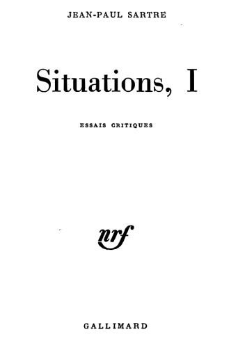 خرید و دانلود نسخه کامل کتاب Situations I: Essais Critiques_68ff3a1ca6605.jpeg خرید و دانلود نسخه کامل کتاب Situations I: Essais Critiques