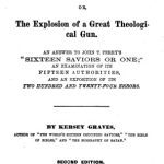 خرید و دانلود نسخه کامل کتاب Sixteen Saviors Or None; Or, the Explosion of a Great Theological Gun