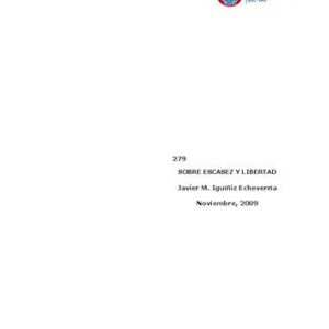 خرید و دانلود نسخه کامل کتاب Sobre escasez y libertad