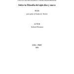 خرید و دانلود نسخه کامل کتاب Sobre la Filosofía del siglo diez y nueve