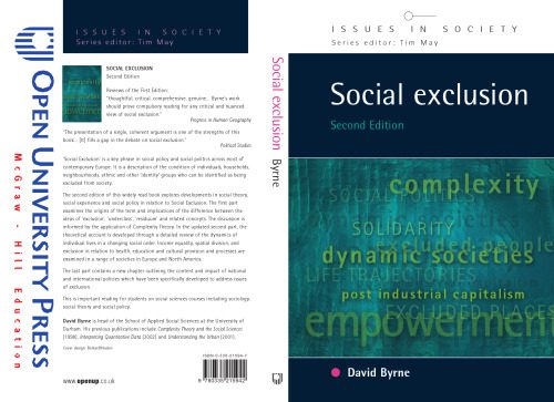 خرید و دانلود نسخه کامل کتاب Social Exclusion, 2nd edition (Issues in Society)_68e4ef802554e.jpeg خرید و دانلود نسخه کامل کتاب Social Exclusion, 2nd edition (Issues in Society)