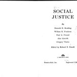 خرید و دانلود نسخه کامل کتاب Social Justice