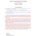 خرید و دانلود نسخه کامل کتاب SOCIAL MOVEMENTS IN INDIA