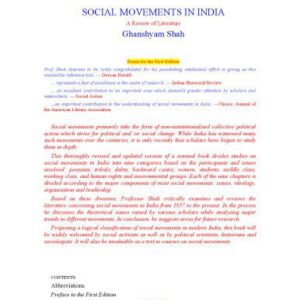 خرید و دانلود نسخه کامل کتاب SOCIAL MOVEMENTS IN INDIA