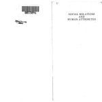 خرید و دانلود نسخه کامل کتاب Social Relations and Human Attributes