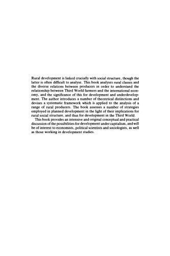 خرید و دانلود نسخه کامل کتاب Social Structure and Rural Development in the Third World_68e4fe058b0c5.jpeg خرید و دانلود نسخه کامل کتاب Social Structure and Rural Development in the Third World