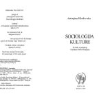 خرید و دانلود نسخه کامل کتاب Sociologija kulture