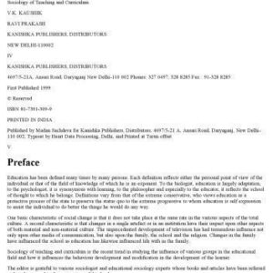 خرید و دانلود نسخه کامل کتاب Sociology of Teaching and Curriculum