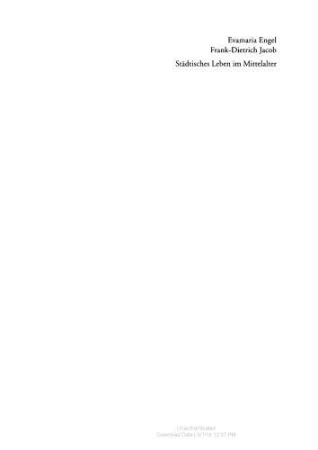 خرید و دانلود نسخه کامل کتاب Städtisches Leben im Mittelalter. Schriftquellen und Bildzeugnisse_68e631a7ea136.jpeg خرید و دانلود نسخه کامل کتاب Städtisches Leben im Mittelalter. Schriftquellen und Bildzeugnisse