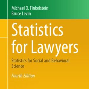 خرید و دانلود نسخه کامل کتاب Statistics For Lawyers:  Statistics For Social And Behavioral Science