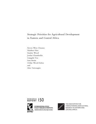 خرید و دانلود نسخه کامل کتاب Strategic Priorities for Agricultural Development in Eastern and Central Africa (Research Report 150 of the International Food Policy Research Institute)_68ea6c932a6f2.jpeg خرید و دانلود نسخه کامل کتاب Strategic Priorities for Agricultural Development in Eastern and Central Africa (Research Report 150 of the International Food Policy Research Institute)