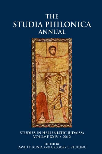خرید و دانلود نسخه کامل کتاب Studia Philonica Annual XXIV, 2012_68e0368f28542.jpeg خرید و دانلود نسخه کامل کتاب Studia Philonica Annual XXIV, 2012