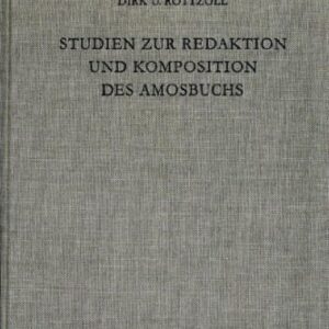 خرید و دانلود نسخه کامل کتاب Studien zur Redaktion und Komposition des Amosbuchs