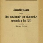 خرید و دانلود نسخه کامل کتاب Studieplan i emnet. Det nasjonale og historiske grunnlag for NS