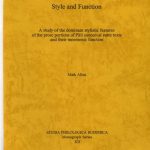 خرید و دانلود نسخه کامل کتاب Style and function: a study of the dominant stylistic features of the prose portions of Pāli canonical sutta texts and their mnemonic function