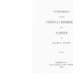 خرید و دانلود نسخه کامل کتاب Supplement to the Christian Experience and Views of Ellen G. White. 1854