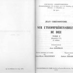 خرید و دانلود نسخه کامل کتاب Sur l’incomprehensibilite de Dieu
