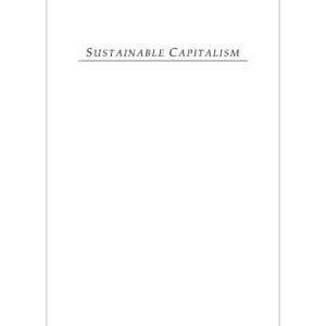 خرید و دانلود نسخه کامل کتاب Sustainable Capitalism: A Matter of Common Sense