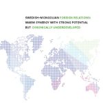 خرید و دانلود نسخه کامل کتاب SWEDISH–MONGOLIAN FOREIGN RELATIONS: WARM SYNERGY WITH STRONG POTENTIAL BUT CHRONICALLY UNDERDEVELOPED