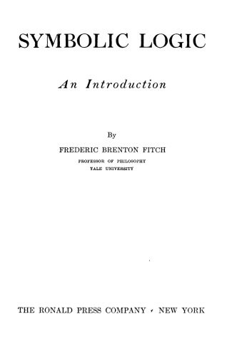 خرید و دانلود نسخه کامل کتاب Symbolic Logic An Introduction_68fec2ff0f2b4.jpeg خرید و دانلود نسخه کامل کتاب Symbolic Logic An Introduction