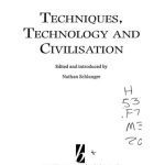 خرید و دانلود نسخه کامل کتاب Techniques, Technology and Civilization