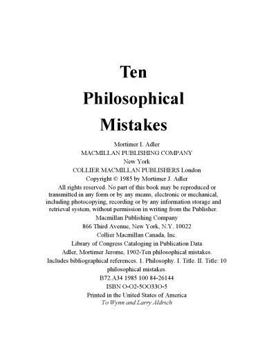 خرید و دانلود نسخه کامل کتاب Ten Philosophical Mistakes_68fbe273109a3.jpeg خرید و دانلود نسخه کامل کتاب Ten Philosophical Mistakes