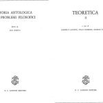 خرید و دانلود نسخه کامل کتاب Teoretica II