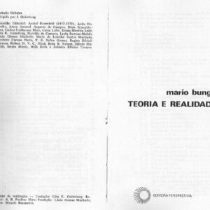 خرید و دانلود نسخه کامل کتاب Teoria e Realidade