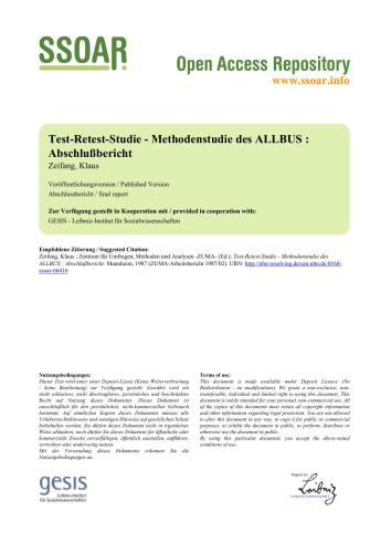 خرید و دانلود نسخه کامل کتاب Test-Retest-Studie – Methodenstudie des ALLBUS: Abschlußbericht_68f9a1db98103.jpeg خرید و دانلود نسخه کامل کتاب Test-Retest-Studie – Methodenstudie des ALLBUS: Abschlußbericht