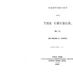 خرید و دانلود نسخه کامل کتاب Testimony for the Church No 11. 1867