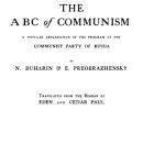 خرید و دانلود نسخه کامل کتاب The ABC of Communism: A Popular Explanation of the Program of the Communist Party of Russia (1922 trans by Eden and Cedar Paul)
