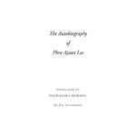 خرید و دانلود نسخه کامل کتاب The Autobiography of Phra Ajaan Lee