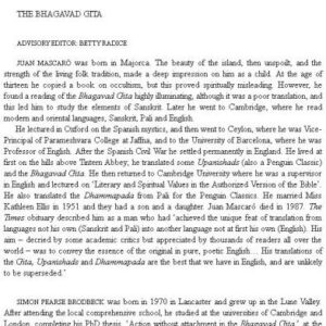 خرید و دانلود نسخه کامل کتاب The Bhagavad Gita