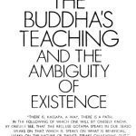 خرید و دانلود نسخه کامل کتاب The Buddha’s teaching and the ambiguity of existence
