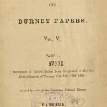خرید و دانلود نسخه کامل کتاب The Burney Papers
