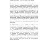 خرید و دانلود نسخه کامل کتاب The Cambridge Companion to Heidegger’s Being and Time