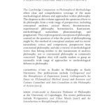 خرید و دانلود نسخه کامل کتاب The Cambridge Companion to Philosophical Methodology