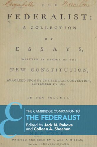 خرید و دانلود نسخه کامل کتاب The Cambridge Companion to The Federalist_68e3447261eda.jpeg خرید و دانلود نسخه کامل کتاب The Cambridge Companion to The Federalist