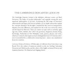 خرید و دانلود نسخه کامل کتاب The Cambridge Descartes lexicon
