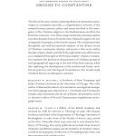 خرید و دانلود نسخه کامل کتاب The Cambridge History of Christianity, Volume 1: Origins to Constantine